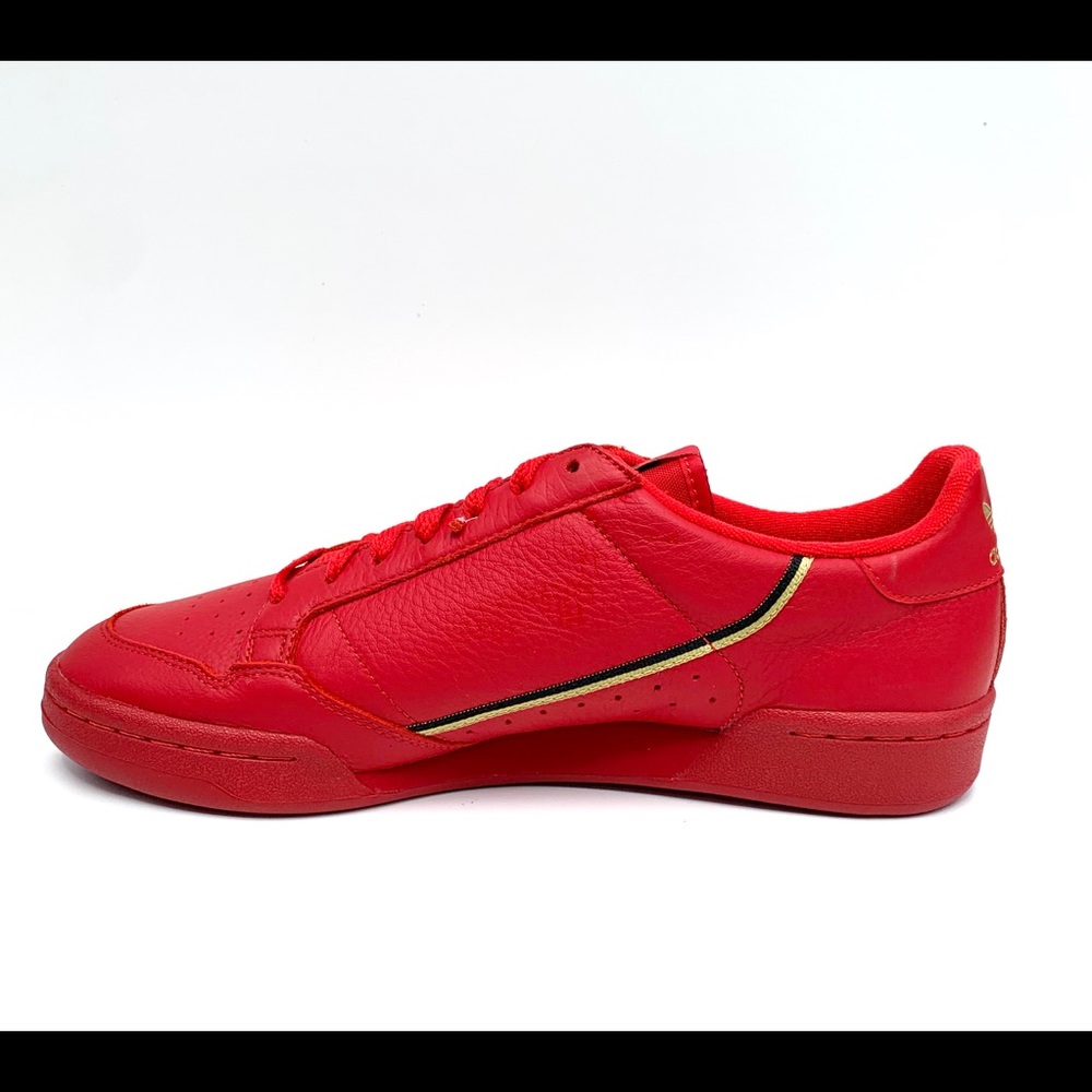 adidas Continental 80 Men’s Scarlet/Gold Scarlet - Picture 2 of 11